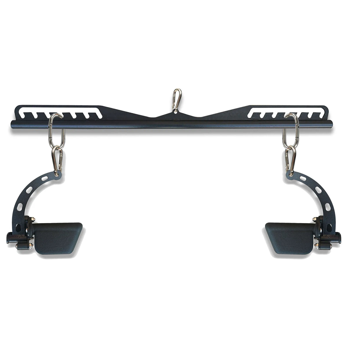 Adjustable Lat Pull down Bar, Cable Machine Attachments for Gym, Home Gym Fitness T-bar Row Pulldown Attachments, Wide Grip