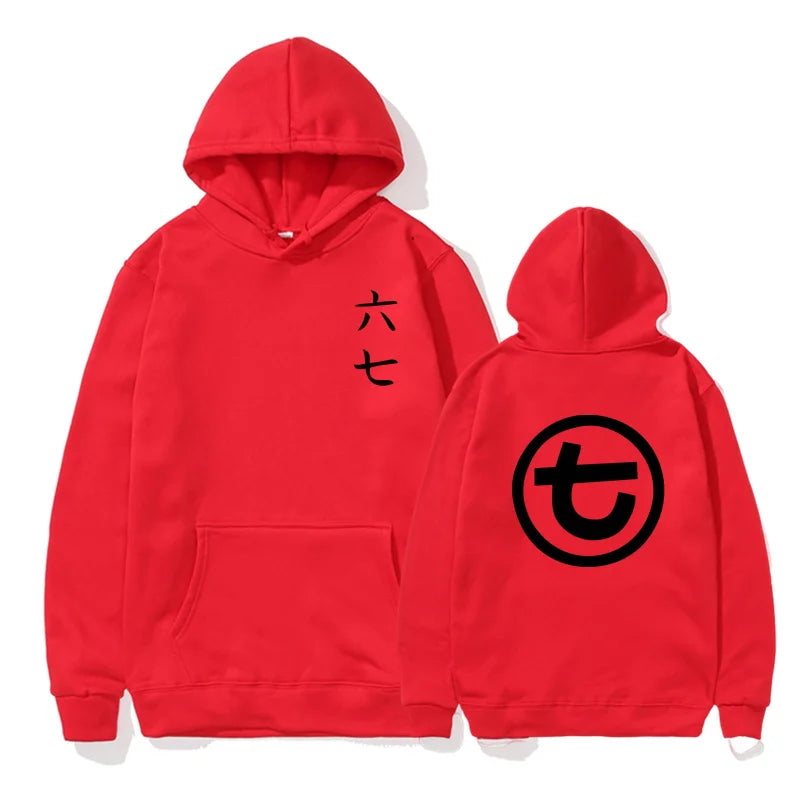Japanese Anime Sweatshirt Scissor Seven Symbols Killer Seven Hoodie Streetwear Hooded Sweatshirts Casual Hoodies Men Clothing
