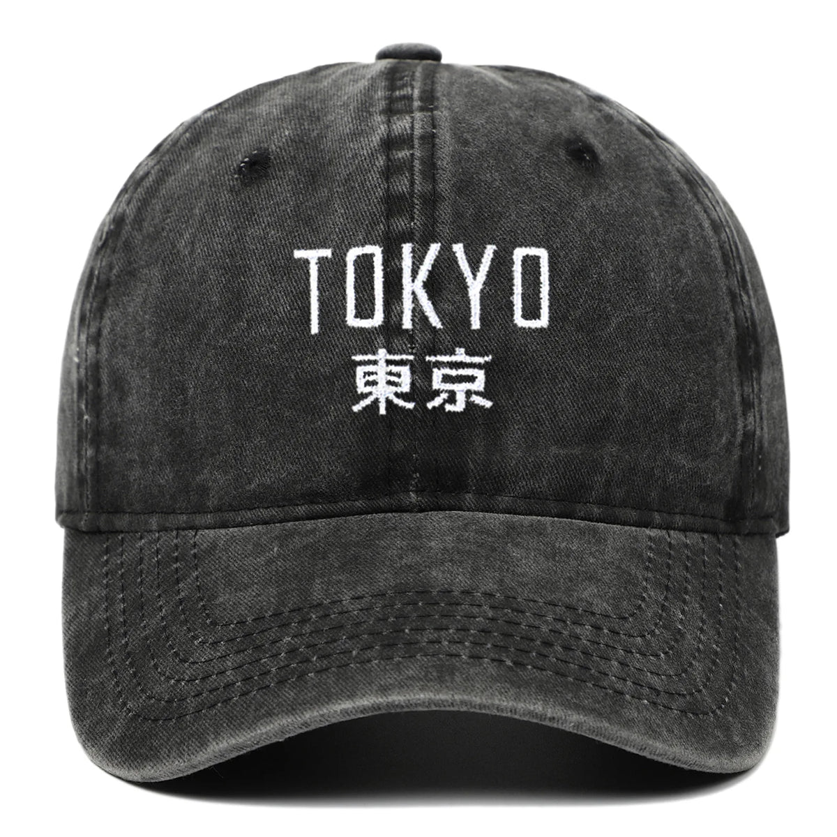 1pc Tokyo Japan Casual Baseball Cap Running Hippie Hip Hop Hat Summer Sun Protection Couple Unisex-Teens Streetwear Snapback Cap