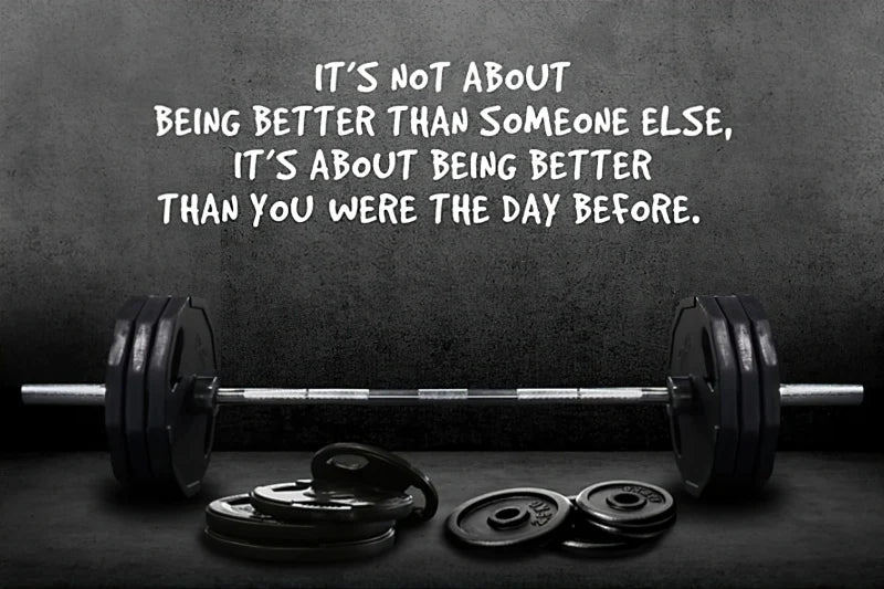 Modern Motivating Quote Sports Art Posters and Prints Wall Canvas Art Barbell Decorative Painting for Gym Room Fitness Lovers