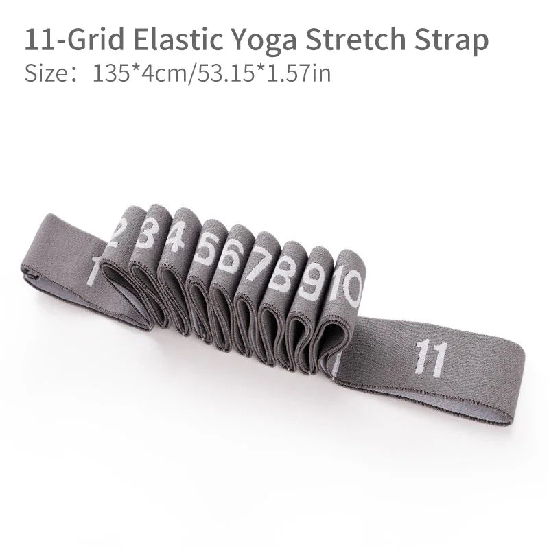 Yoga Elastic Band for Pilates Elastic Exercise Bands Resistance Physical Fitness Tension Belt Dance Gymnastics Girls Accessories