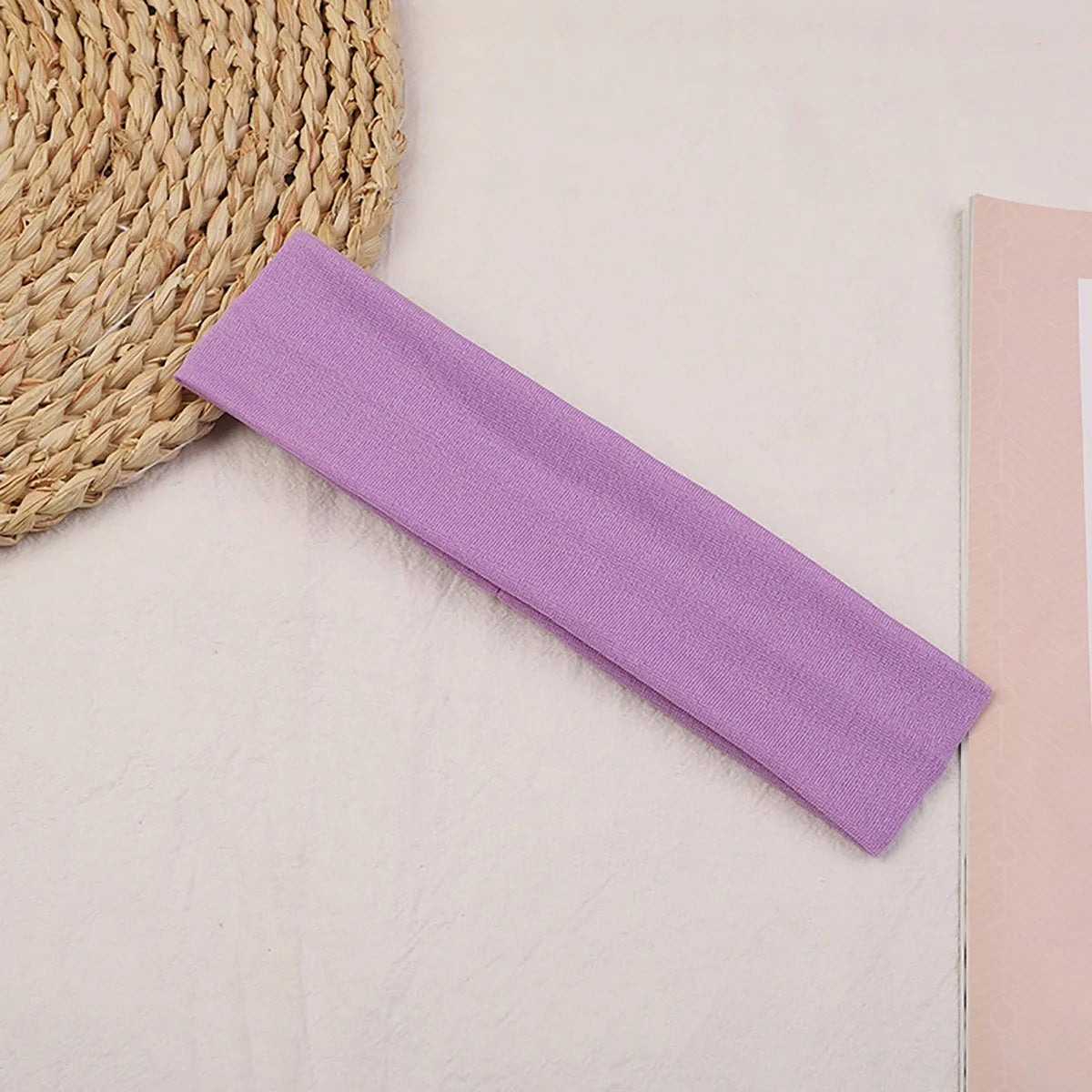 Four Seasons Solid Sports Headbands For Women Fitness Running Yoga Solid Color Elastic Hairbands Stretch Makeup Hair Accessories