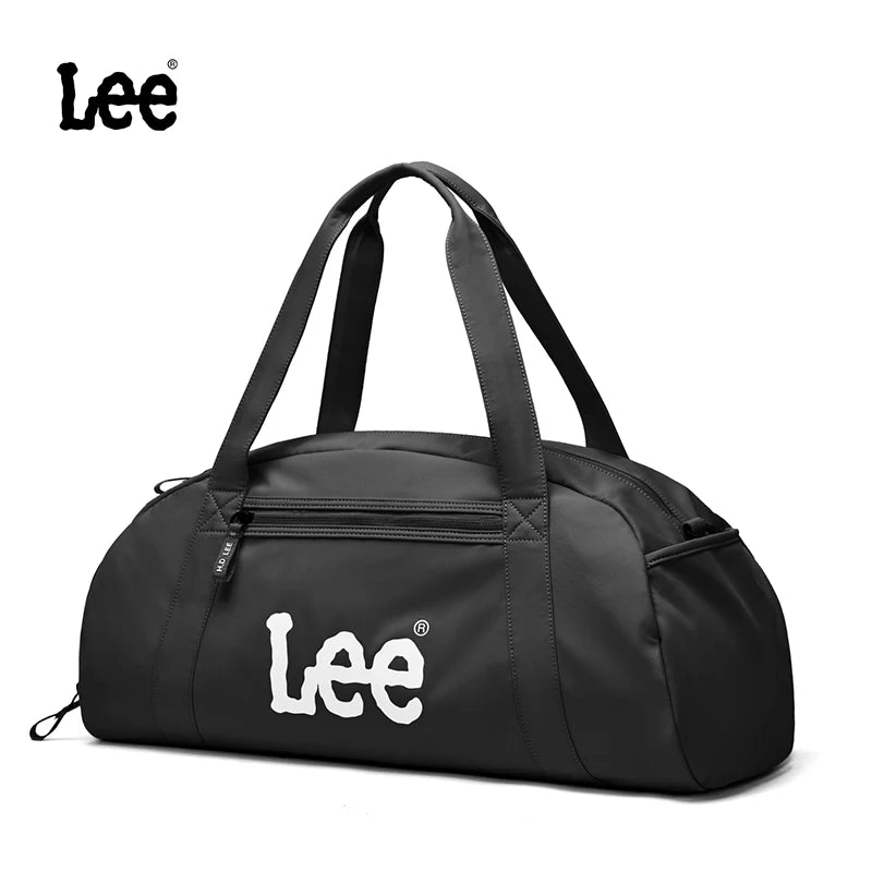 LEE Waterproof Sports Fitness Gym Bag Women Men Large Capacity Yoga Shoe Compartment Dry Pocket Luggage Travel Bag