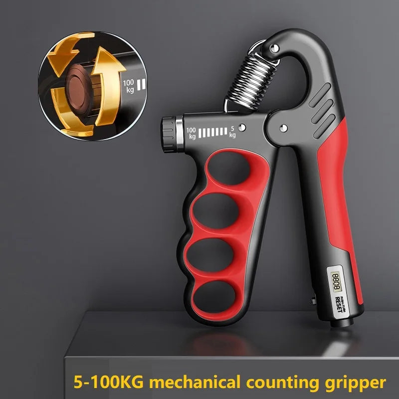 Grip Strengthener Forearm Bodybuilding Hand Finger Exercise Tool Finger Trainer Hand Squeezer Exercises Handle Strength Trainer