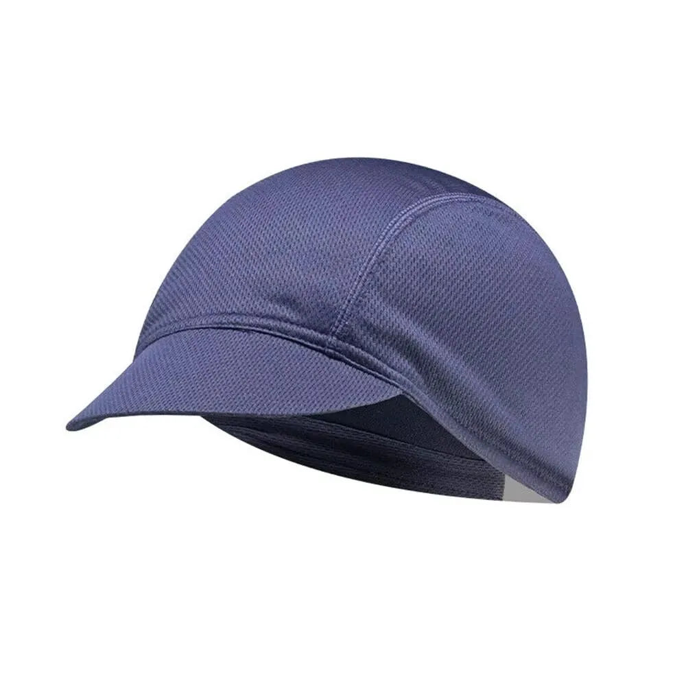 New Cycling Cap Bicycle Hat With Visor UV Protection Sun Block Headwear For Men Women Road Bike Head Caps Helmet Liner