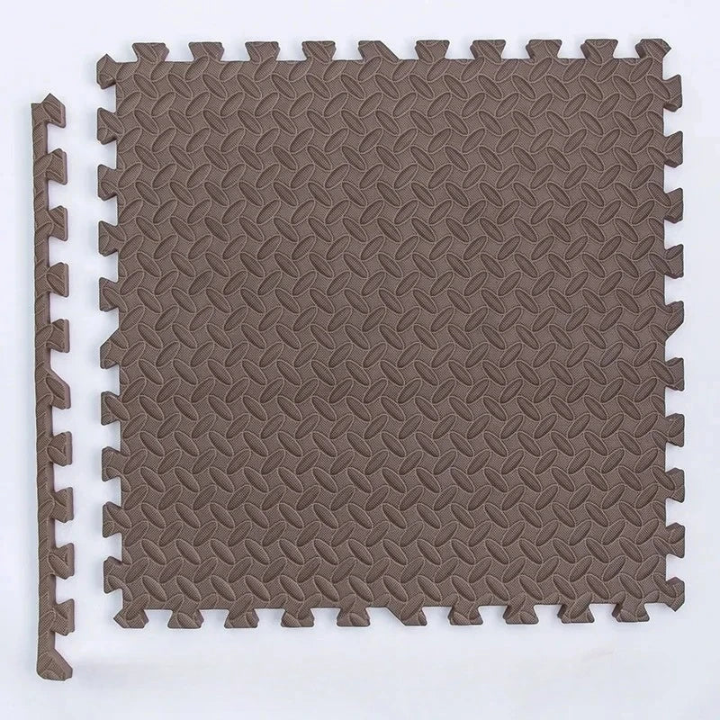 4~20Pcs Puzzle Fitness Mat, Eva Interlocking Foam Floor Tiles for Home Gym, Home Gym Equipment Mat, Non-Slip Floor Mat for Kids