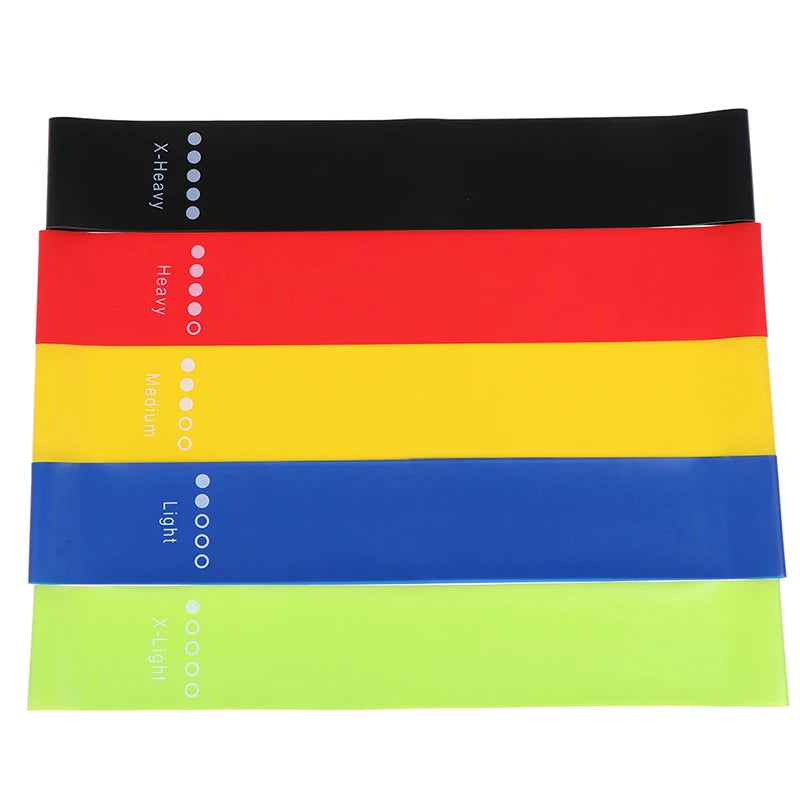 1/3PCs Yoga Resistance Rubber Bands Indoor Outdoor Fitness Equipment 0.35mm-1.1mm Pilates Sport Training Workout Elastic Bands