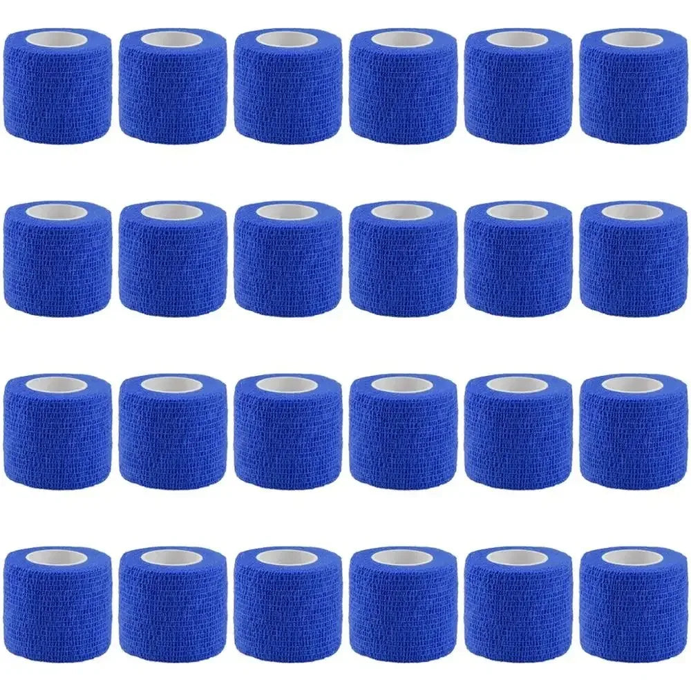 Wholesale 24 rolls Bandage Cohesive Bandage Self Adhesive Self Adherent Wrap for People & Pets  Wrap Breathable Athletic Elastic