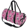 Black Skull Moth Duffel Bags Magic Skulls Sports Gym Bag Travel Luggage Overnight Bags for Men Women Duffel Bags for Traveling