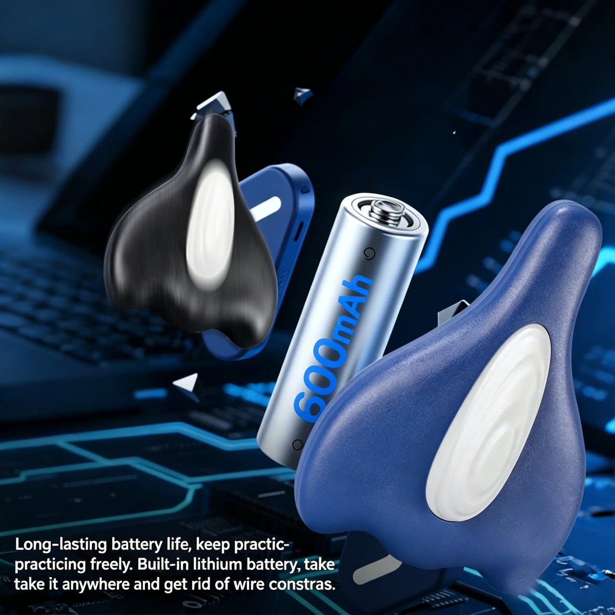Electric Pelvic Floor Muscle Trainer Kegel Exerciser Massage Cushion for Men Prostate Health Bladder Control Hip Strengthener