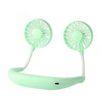 Neck Fan Rechargeable 1200mAh 3 Speeds Hands Free Wearable Fan Portable Personal Cooling Fan for Travel Outdoor Hot Sale
