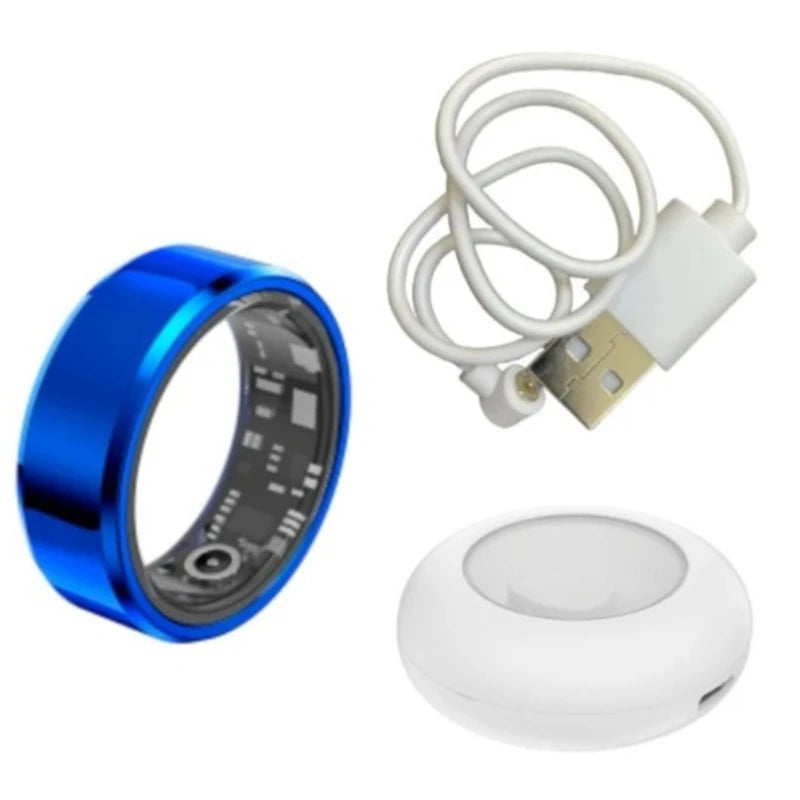 Smart Rings Heart Rate Blood Oxygen Photography Sleep Step Exercise Swimming Multi-functional Ring Men Women Charm Jewelry