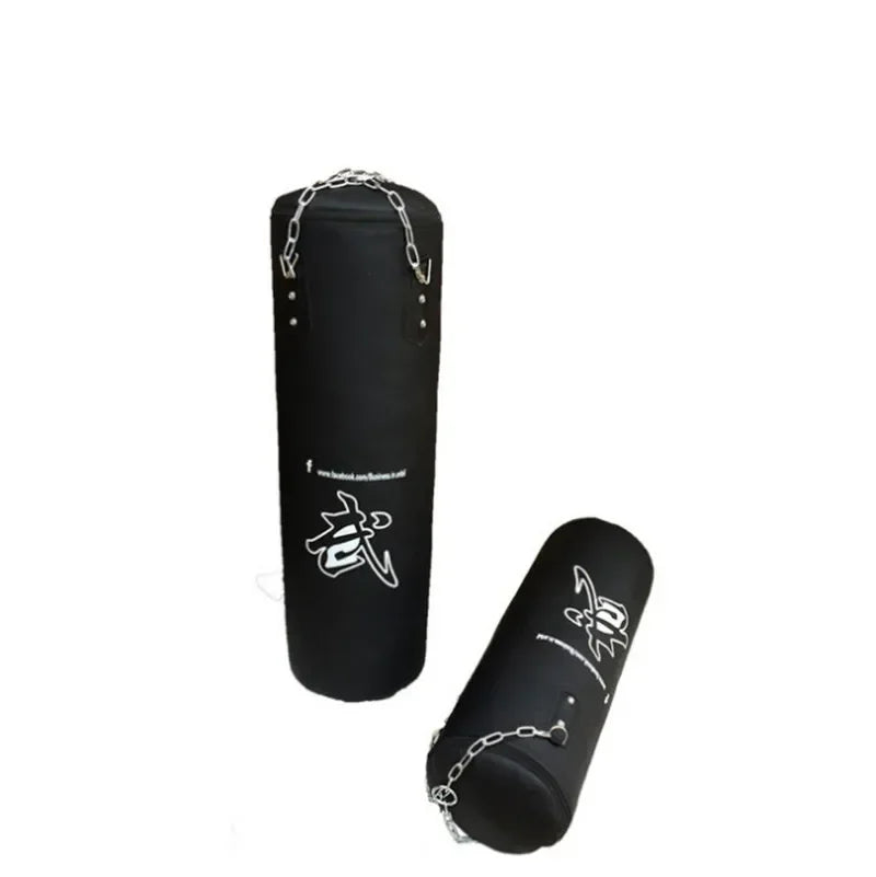 Height 60 to 120cm Sanda Boxing Training PU Leather Empty Sandbags,Fitness Sand Bag Punching Bag,PU Leather More Comfortable