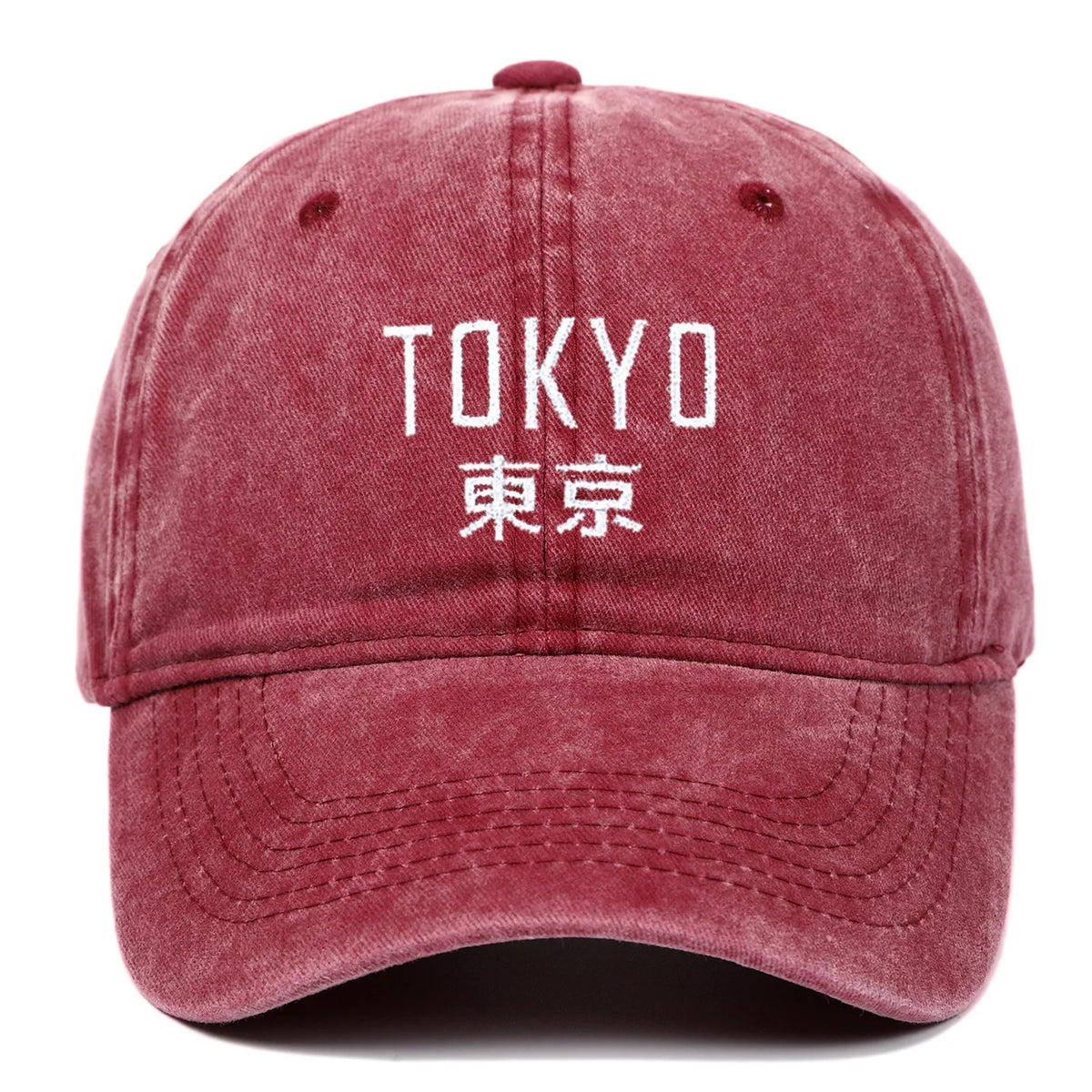 1pc Tokyo Japan Casual Baseball Cap Running Hippie Hip Hop Hat Summer Sun Protection Couple Unisex-Teens Streetwear Snapback Cap