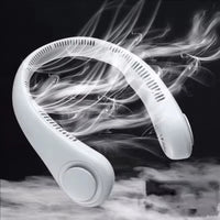Portable Air Conditioner Neck Fan Personal Air Cooler Hanging 500-1200mAh Wearable Fans Mini USB Rechargeable Summer Travel