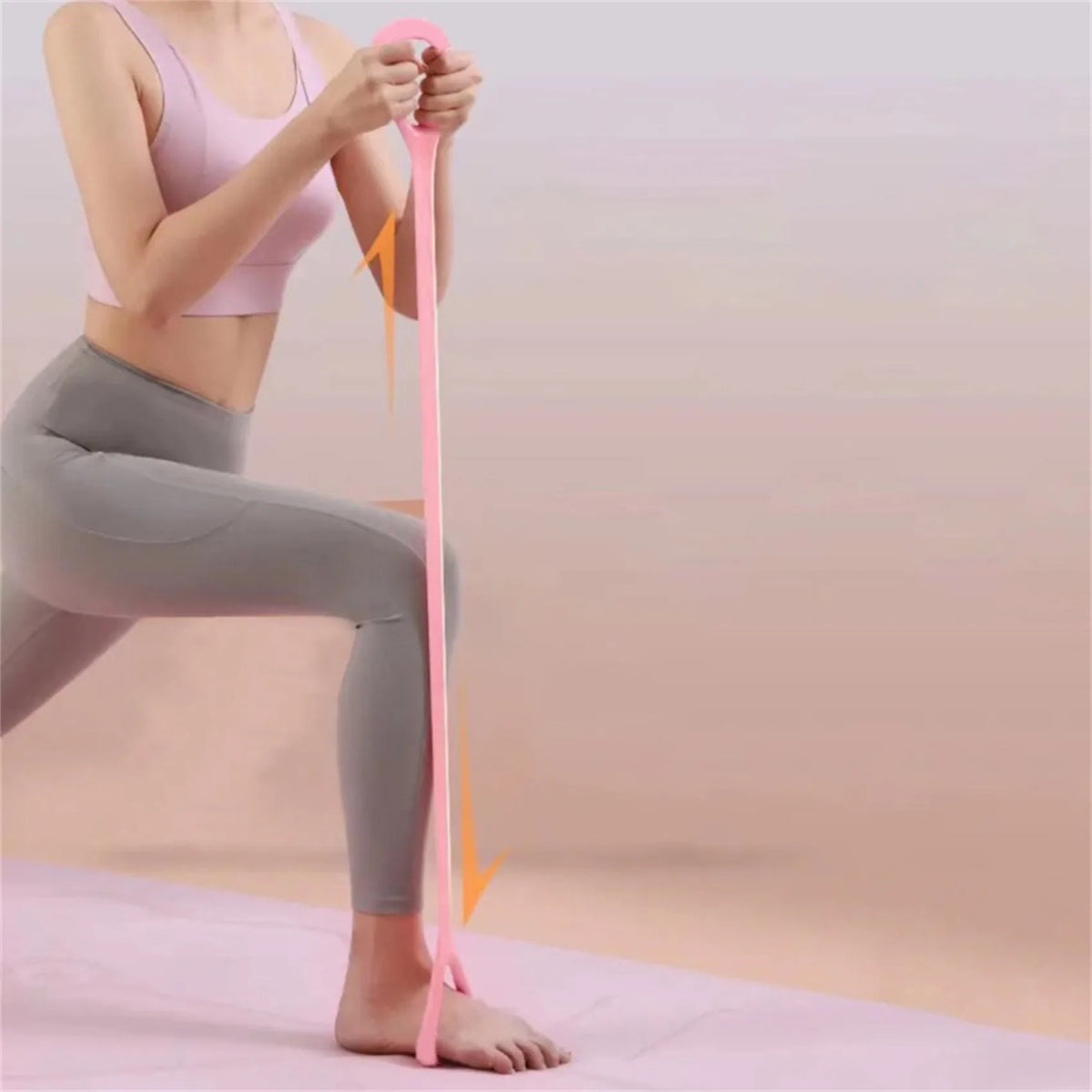 1/2/3PCS New 8-character Puller Home Fitness Equipment Elastic Belt Yoga Auxiliary Female Open Shoulder Beauty Back Stretcher