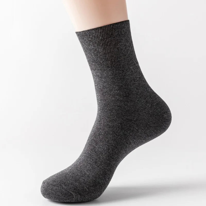 5 Paris Diabetic Socks Women Prevent Varicose Veins Socks Men Diabetics Hypertensive Patients Cotton Material Extra Size48,49,50