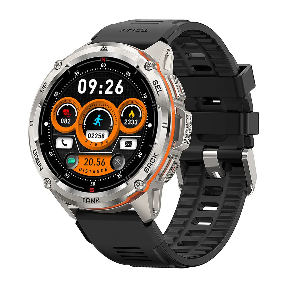 2025 Original KOSPET TANK T3 Ultra GPS Smart Watch for Men Rugged Smartwatch 470mAh Fitness AMOLED Bluetooth Electronic Watches