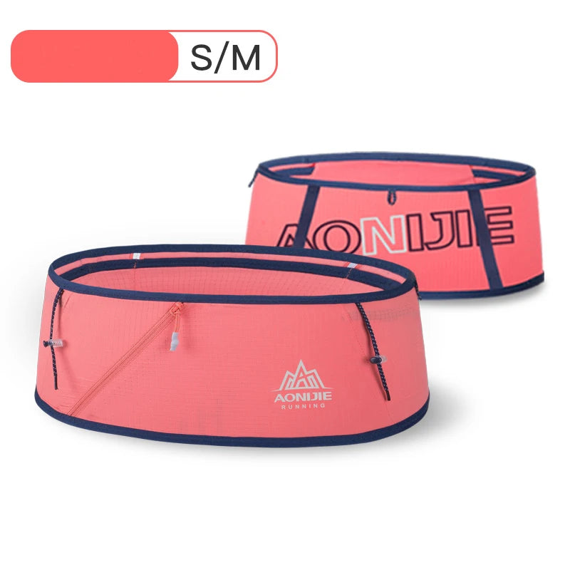 AONIJIE W8101 New 450ML Belt Hydration Waist Pack Ultralight Waist Bag Phone Holder for Outdoor Trailing Running Camping Hiking