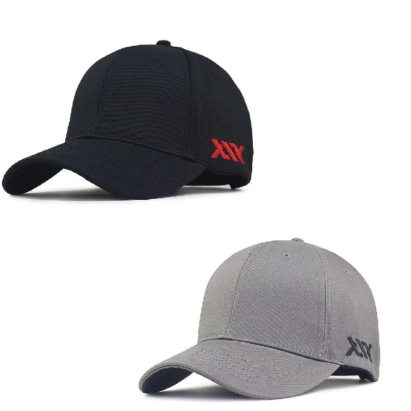 Oohmy Baseball Cap Big Head Men Women Youth Boys Girls Large Size Cotton Sport Hats OverSize Snapback Hat 56-58cm 60-68cm