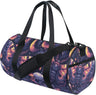 Sports Duffel Bags Gothic Skull Butterfly Athletic Gym Bag Overnight Workout Travel Tote Luggage for Men Women Yoga