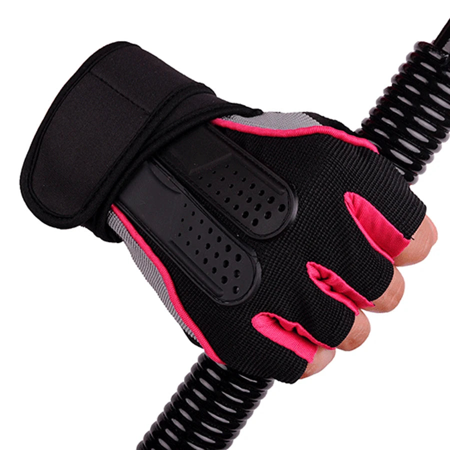 Fitness gloves, men's and women's dumbbell horizontal bar exercise training protection, wear-resistant pull up anti cocoon wrist