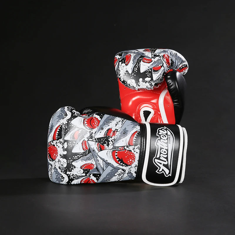 Professional Boxing Training Gloves PU Punching Gloves for Adult Youth Breathable Sparring Gloves for Muay Thai Kickboxing MMA