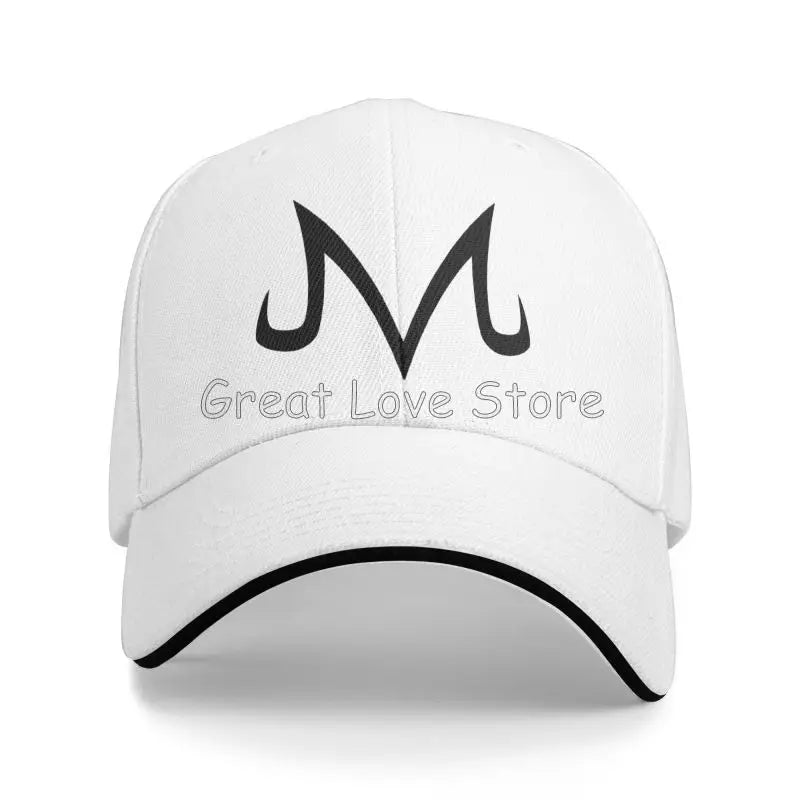 High Quality Brand Majin Buu Anime Baseball Cap Unisex Summer Casual Adjustable Snapback Cap Golf Caps Sun Hat