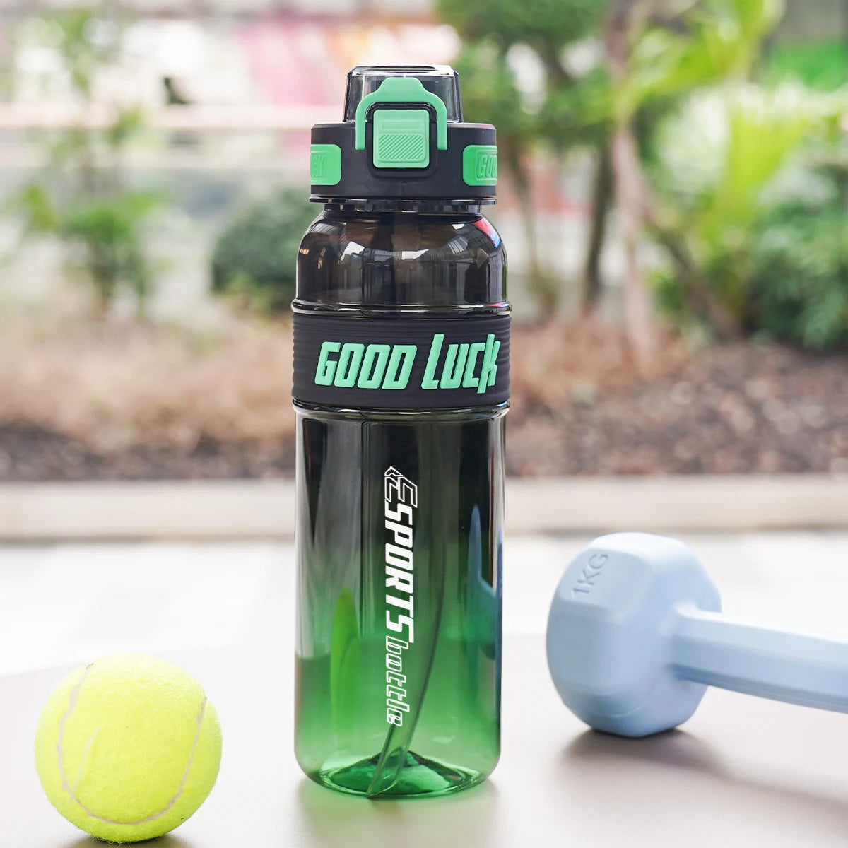 1pc 950ml/31oz 750ml/26oz 550ml/18oz Outdoor Sports Water Bottle, Suitable for Fitness, Sports, Birthday Gifts