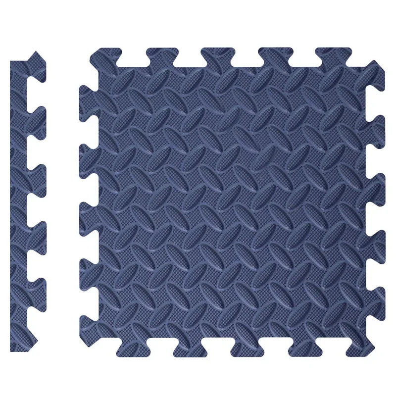 16-Piece EVA Foam Interlocking Fitness Mat Anti-Slip and Shock-Absorbing Exercise Mat Portable Yoga Mat Fitness Essential