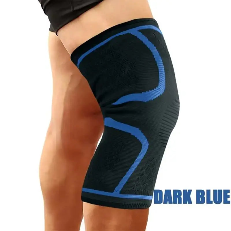 Nylon Sports Knee Pads for Outdoor Running Fitness Cycling - Breathable Thin Design for Comfortable