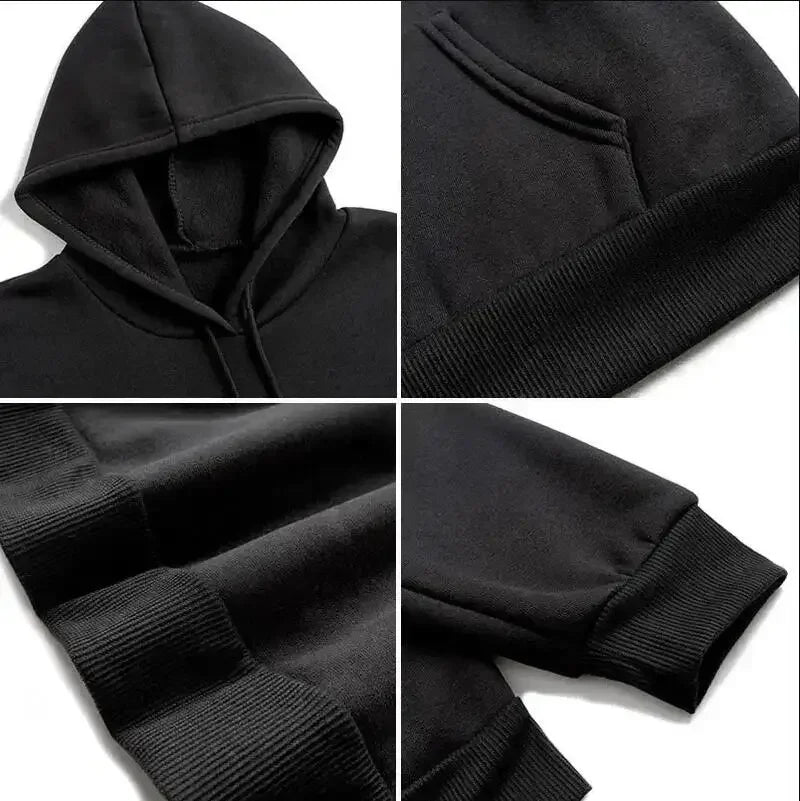 Japanese-style Harajuku Dragon Print Men Women Hoodies Outdoor Street Sporty Casual Fitness Loose Autumn Winter Sweatshirt Top