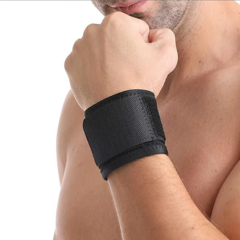 Left Right Hand Wrist Wraps Fitness Office Pain Relief Wrist Support Brace Wrist Stabilizer Adjustable Wrist Bandages Protector