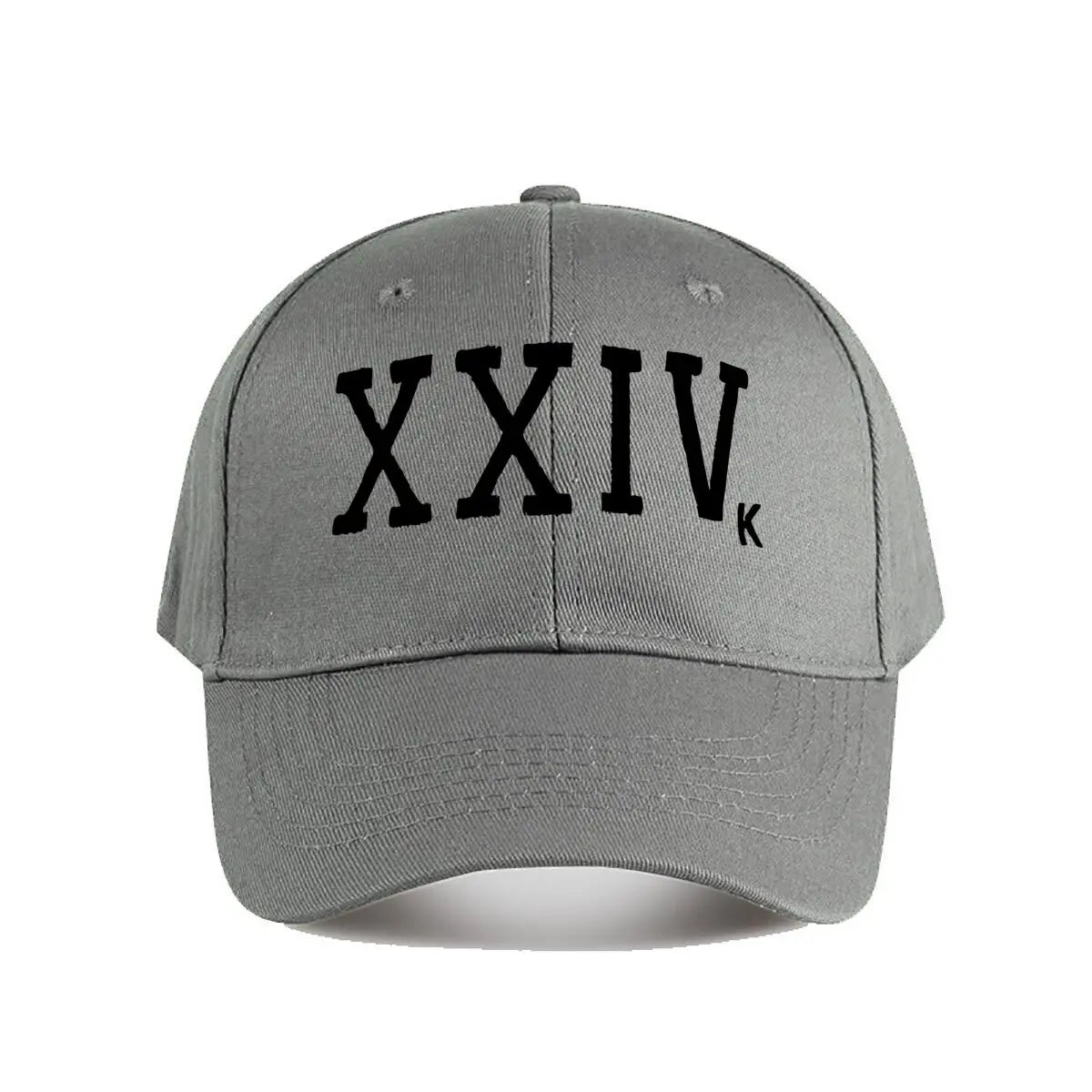 LED Lighted Roman Numeral XXIV Wall Decor Baseball Cap Fashion Men Sunhat Women's Outdoor Sports Snapback Cap