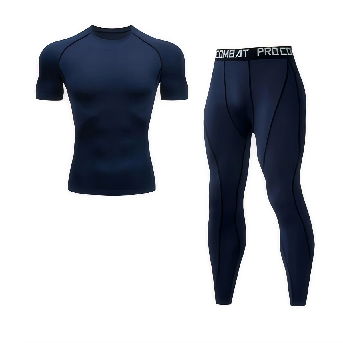 Running Yoga Cycling Compression Suit Basketball Track And Field Training Suit Sports Training Slim-fit Sweat Absorption Suit