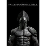 Retro Spartan Warrior Caesar Roman Statue Motivational Quotes Poste Canvas Painting Wall Art Pictures Home Gym Decor Gift