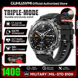 New GPS Sapphire Glass Smartwatch Business men 1.7-inch AMLED Screen Clock 1400mAh Battery 10ATM waterproof Titanium alloy Watch