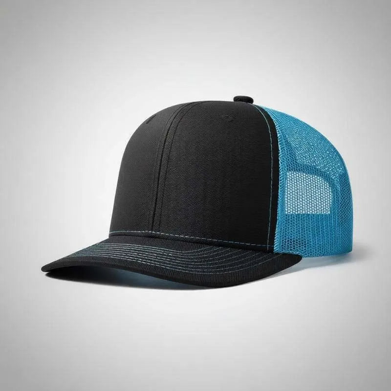Hot Sale Unisex Cap Slight Curved Brim Style Trucker Hat Men & Women Casual Outdoor Breathable Summer Cap