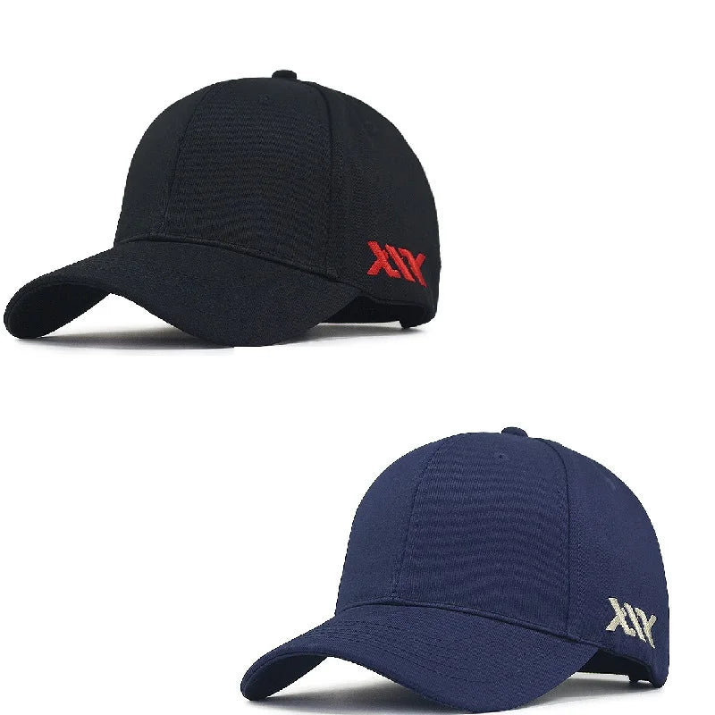 Oohmy Baseball Cap Big Head Men Women Youth Boys Girls Large Size Cotton Sport Hats OverSize Snapback Hat 56-58cm 60-68cm