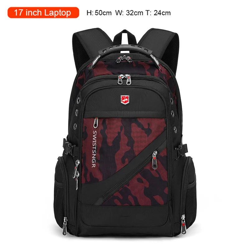 Waterproof Large Travel Backpacks for Airplane 17/20 Inch Laptop Backpack for Men Fashion Japanese School Bag Girls Male Mochila