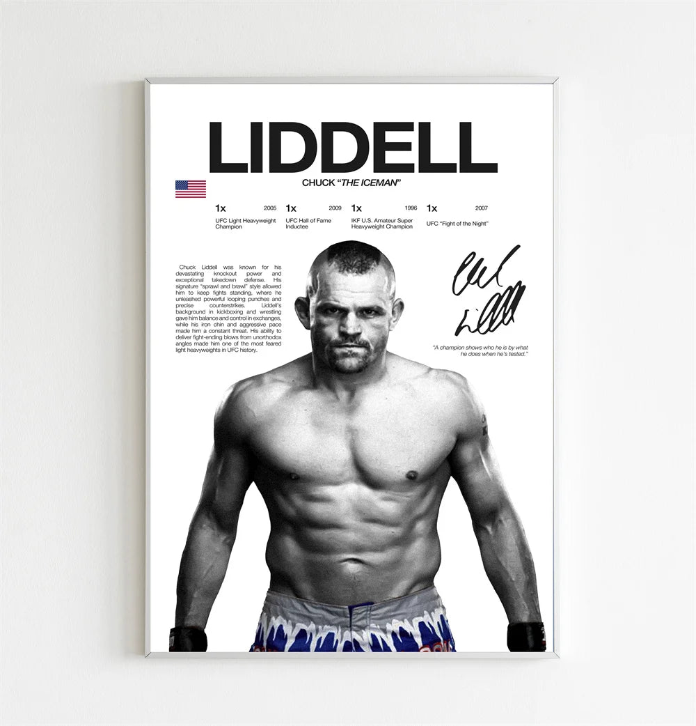 Modern Art Famous Boxing Legend Fighting Posters, UFC Inspirational Khablb Nurmagomedov Canvas Murals, Gym and Home Decorations