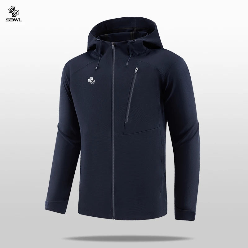 SBWL New 2026 Autumn/Winter Men's Outdoor Sports Long Sleeve Base Shirt Ski Running Hiking Mountaineering Sports T-Shirt Tops