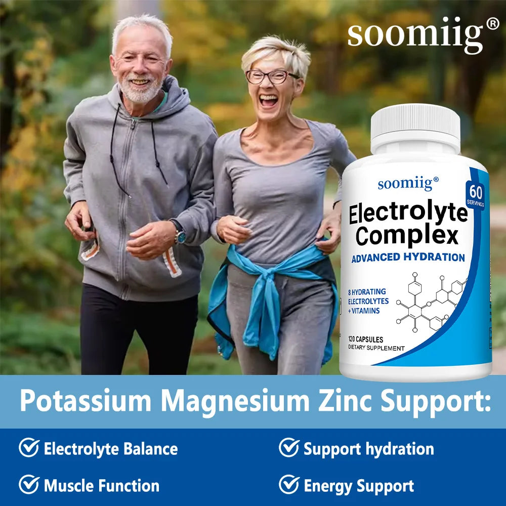 Premium Electrolyte Capsules - Maintaining Electrolyte Levels, Sports Recovery,Energy Health,Dietary Supplement