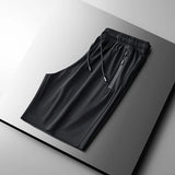 Men's Ice Silk Casual Shorts Summer Thin Quick Dry Breathable Sports 5-inch Pants Loose Plus Size Running Outdoor Beach Shorts