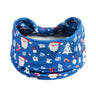 Halloween Party Headband Turban Headband Sport Hair Band Pumpkin Ghost Skull Print Hair Accessories Halloween Costume Party