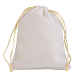 25pcs/lot Small Velvet Jewelry Bag Short Plush Multi-color For Jewelry Packing Wedding Portable Drawstring Pouch Jewelry Bag