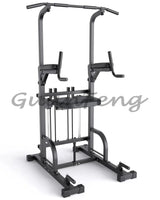 450LBS Power Tower Pull‑Up Dip Station, Stable Pull‑Up Bar, Home Gym Multifunctional Equipment for Full‑Body Strength Training
