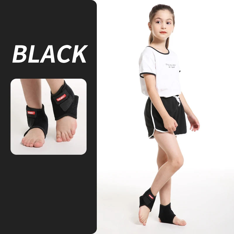 AOLIKES 1 Pair Kids Ankle Strap for Cycling Running Gym Children Sport Ankle Brace Support Guard Protector Boy Girl Tobillera