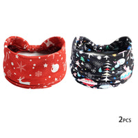 Halloween Party Headband Turban Headband Sport Hair Band Pumpkin Ghost Skull Print Hair Accessories Halloween Costume Party