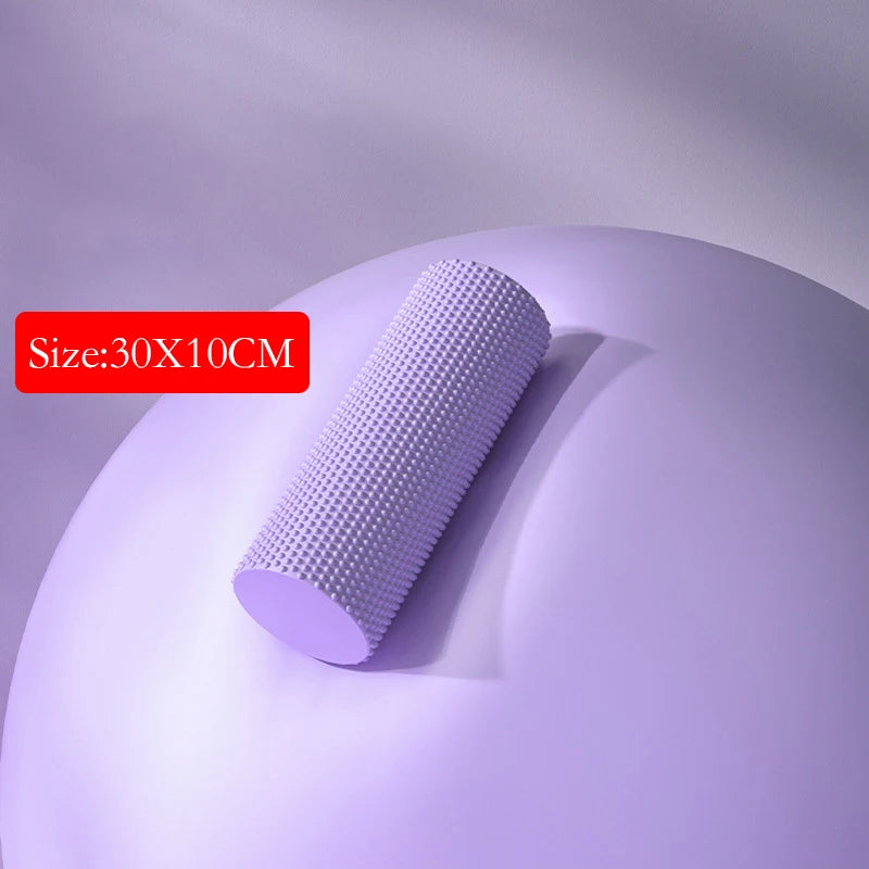 Yoga Foam Roller EVA High Density Yoga Columnor Pilates Foam Roller Exercise Back Massage Roller Home Fitness Equipment